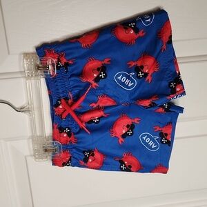Carters' Ahoy Crab Swim Trunks Size 18M